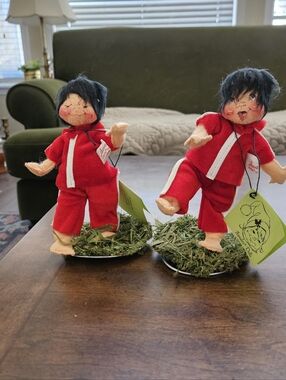 1983 Annalee "Jogger" or "Exercise Kid" dolls Martial Arts Possibly
